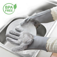 Thumbnail for Multi-Purpose Scrubber Dishwashing Gloves - PeekWise