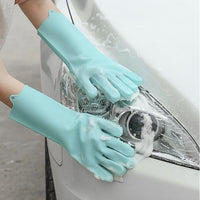 Thumbnail for Multi-Purpose Scrubber Dishwashing Gloves - PeekWise