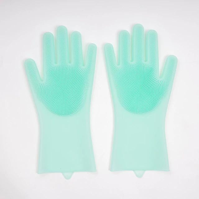 Multi-Purpose Scrubber Dishwashing Gloves - PeekWise