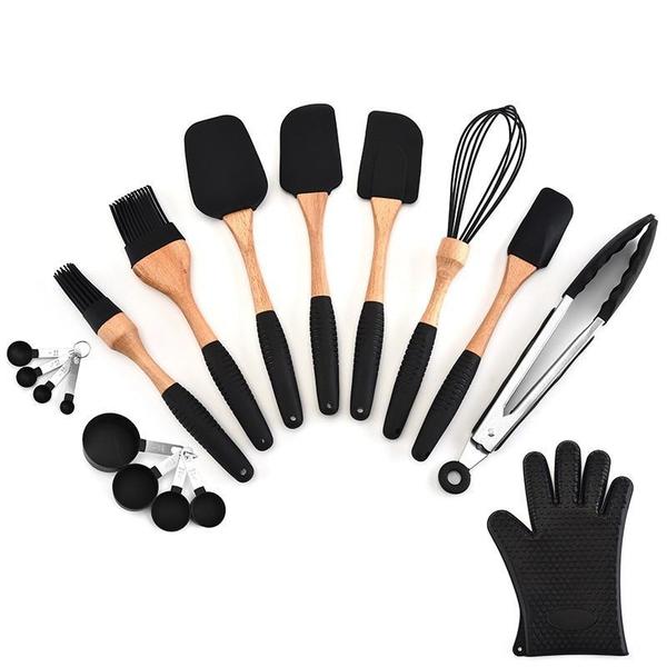 Rustic Silicone Baking Utensils