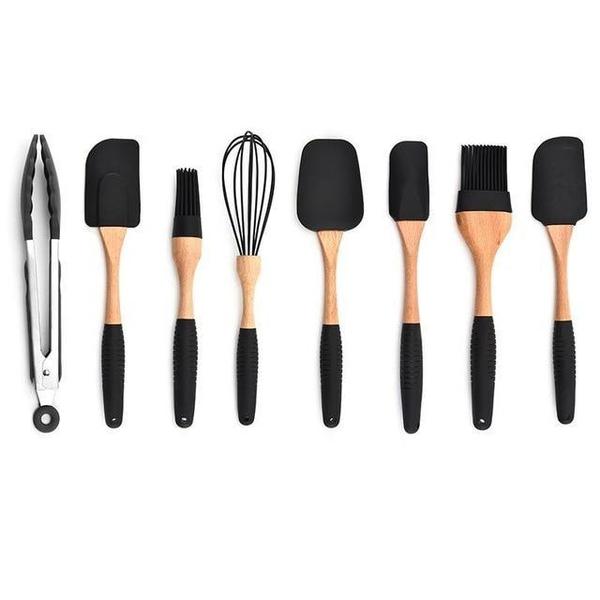 Rustic Silicone Baking Utensils
