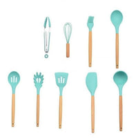 Thumbnail for Rustic Kitchen Utensils with Wooden Handles