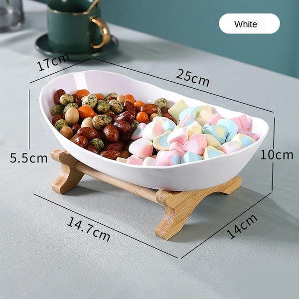 Rustic Tier Plate Wooden Stand With Plates (Various Designs & Colors)