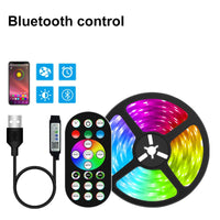 Thumbnail for RGB LED Strip Light with Remote and Bluetooth Control