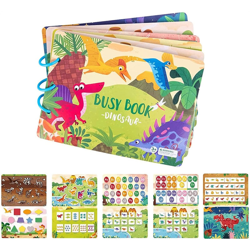 Montessori Busy Book For Kids