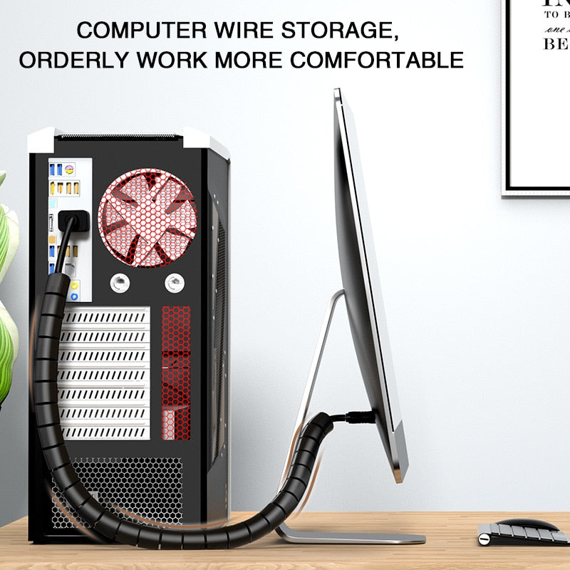 Spiral Cable Wire Organizer