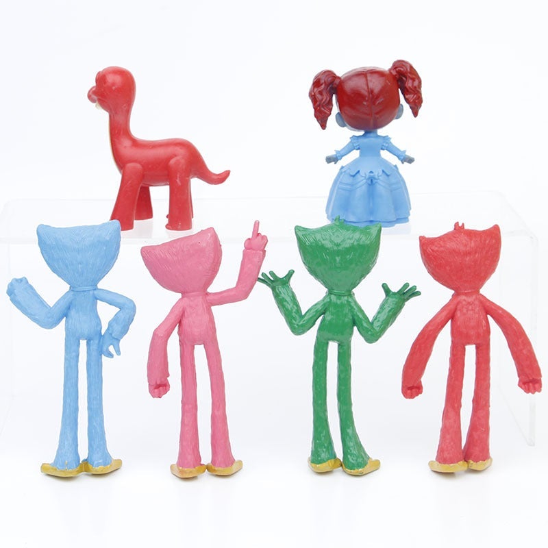 Blue Scary Figure Model