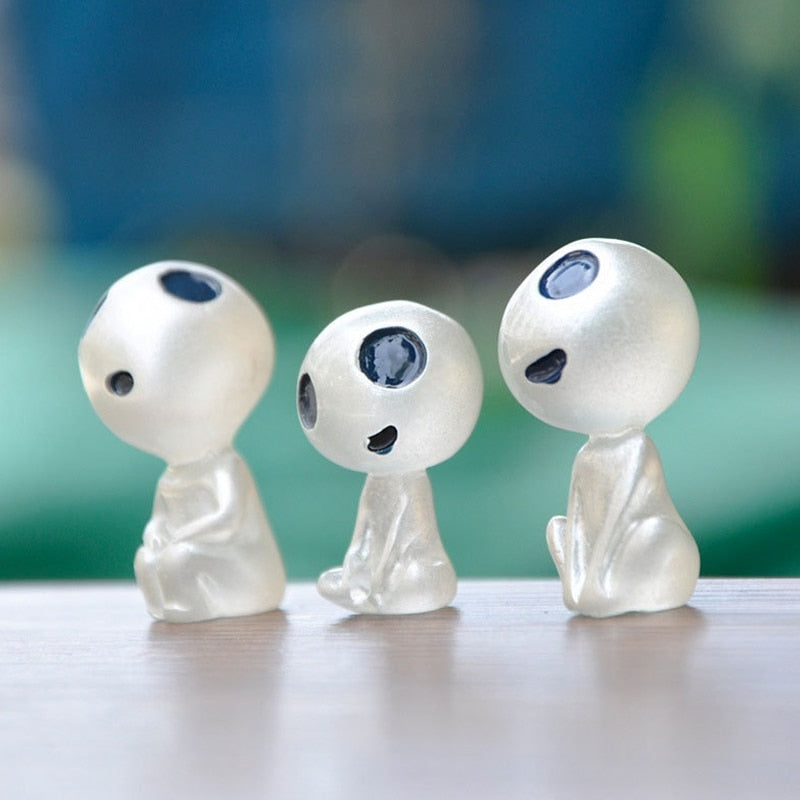 Garden Dark Glowing Miniature Potted Decor