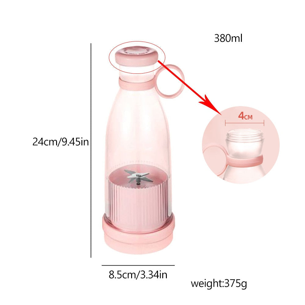Rechargeable Mixers Fresh Fruit Juicers Portable Juicers Bottle