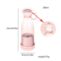 Thumbnail for Rechargeable Mixers Fresh Fruit Juicers Portable Juicers Bottle