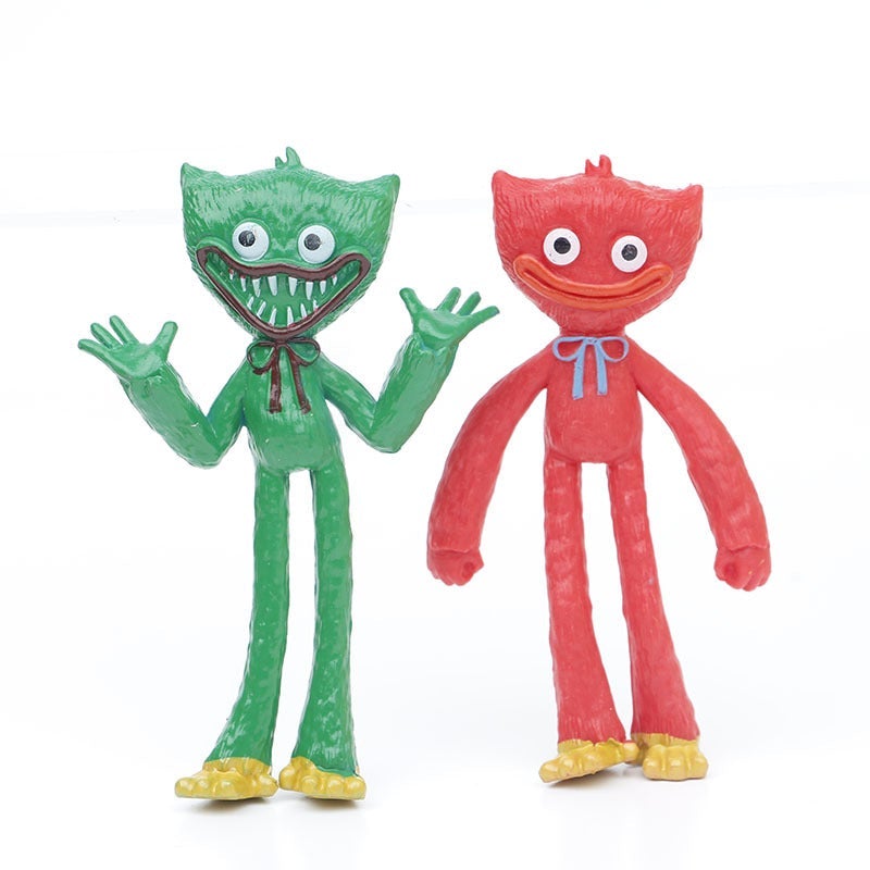 Blue Scary Figure Model