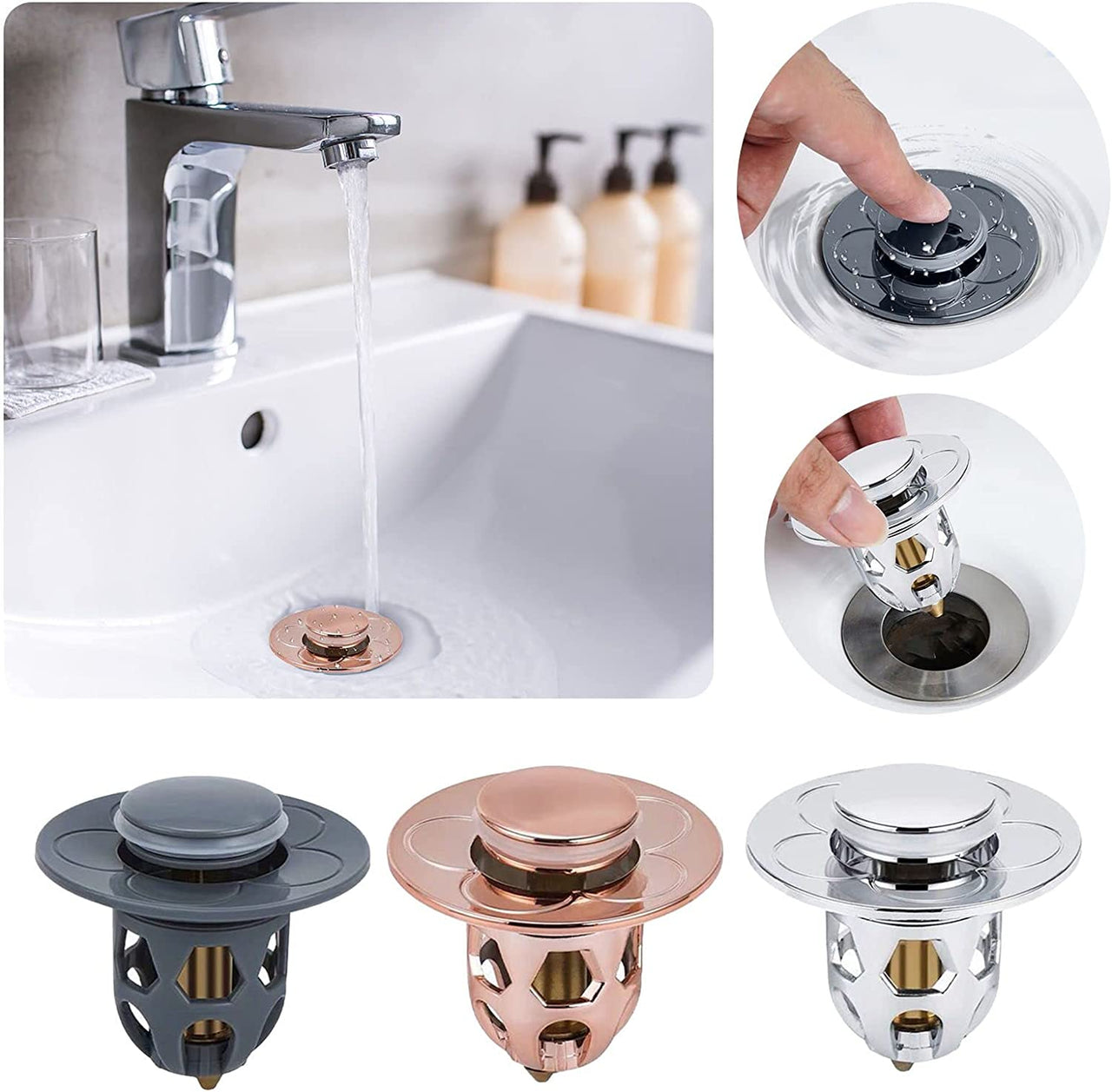 DrainBlast™ + 2 FREE Drain Plugs Today Only!