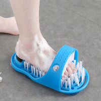 Thumbnail for Shower Foot Scrubber Massager Cleaner Spa Exfoliating Washer Wash Slipper Tools Bathroom Bath Foot Brushes Remove Dead Skin