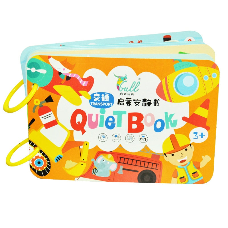 Montessori Busy Book For Kids