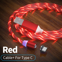 Thumbnail for Magnetic LED Flowing Charging Cable