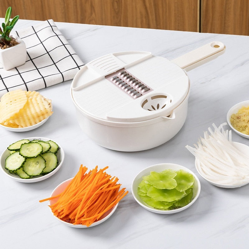 Vegetable Chopper Carrot Potato Manual Shredder Kitchen Cooking Vegetable Tools