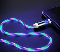 Thumbnail for Magnetic LED Flowing Charging Cable