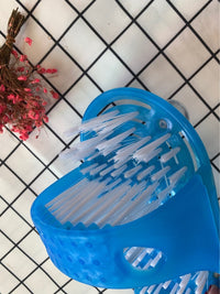 Thumbnail for Shower Foot Scrubber Massager Cleaner Spa Exfoliating Washer Wash Slipper Tools Bathroom Bath Foot Brushes Remove Dead Skin