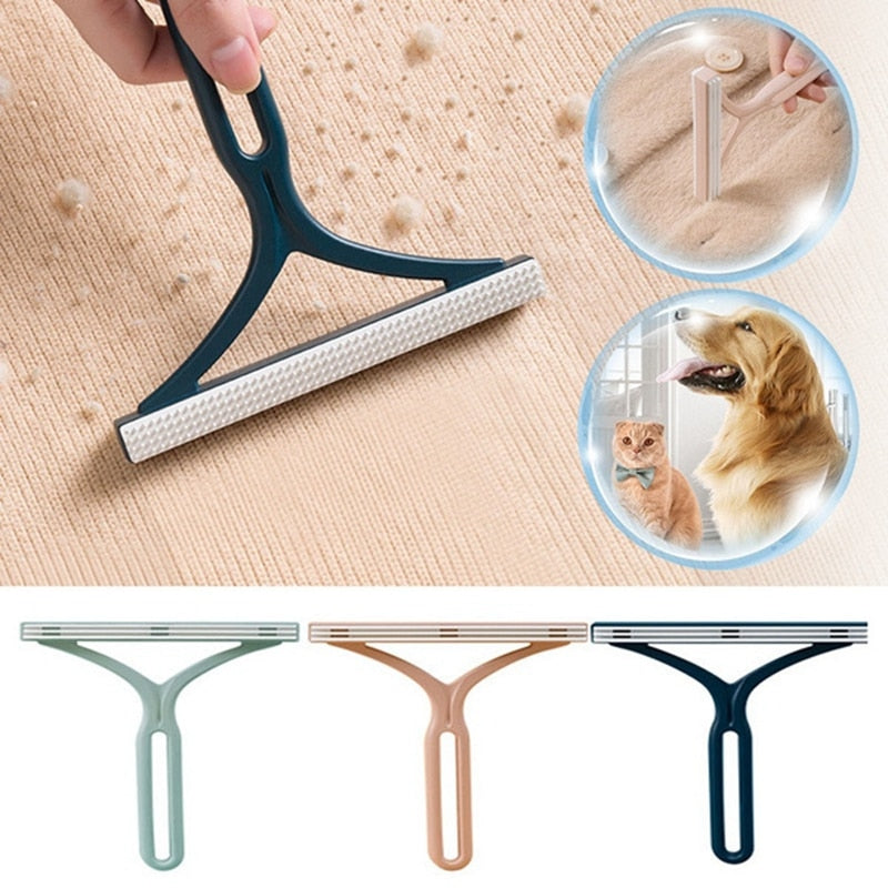 Silicone Double Sided Pet Hair Remover - Clean Tool
