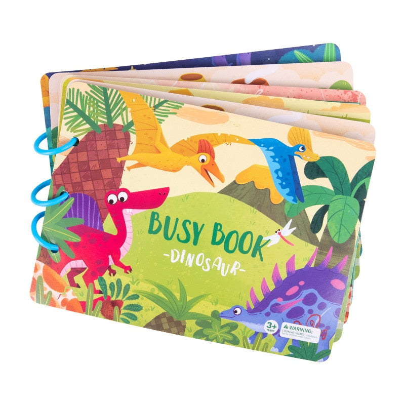 Montessori Busy Book For Kids