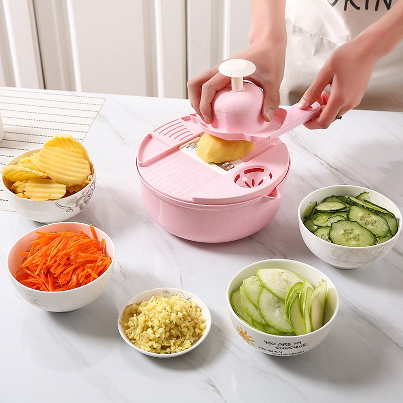 Vegetable Chopper Carrot Potato Manual Shredder Kitchen Cooking Vegetable Tools