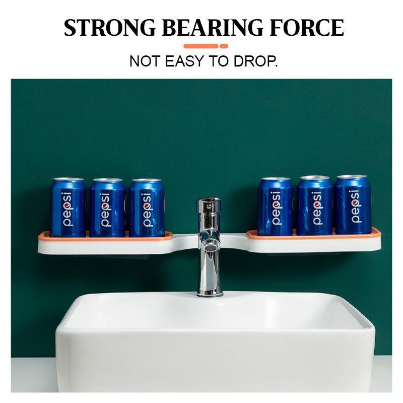 Cornr Rak™ - Drill-Free Bathroom Shelves