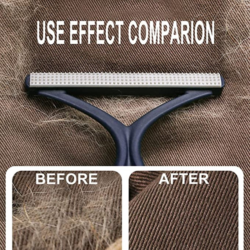 Silicone Double Sided Pet Hair Remover - Clean Tool