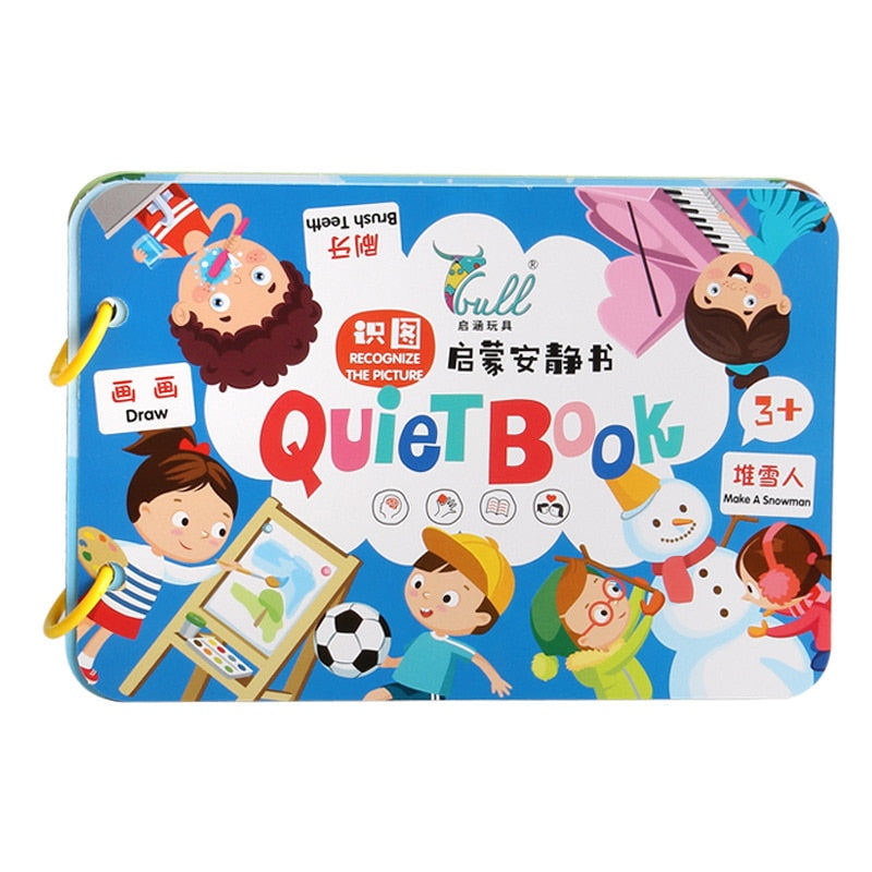 Montessori Busy Book For Kids