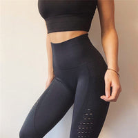 Thumbnail for High Waist Seamless Energy Leggings - PeekWise