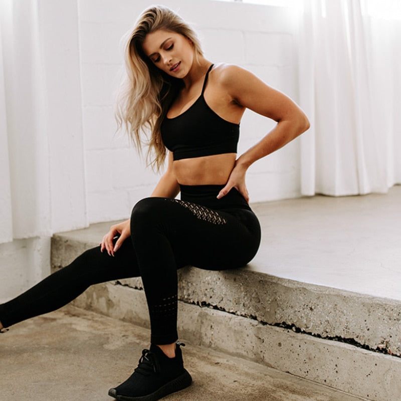 High Waist Seamless Energy Leggings - PeekWise