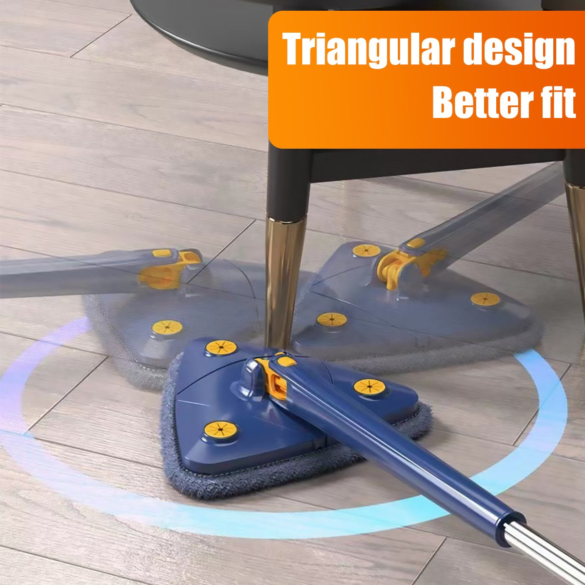 Telescopic Triangle Mop 360°