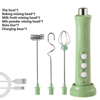 Thumbnail for Milk Frother Foam Maker High Speeds Drink Mixer Handheld