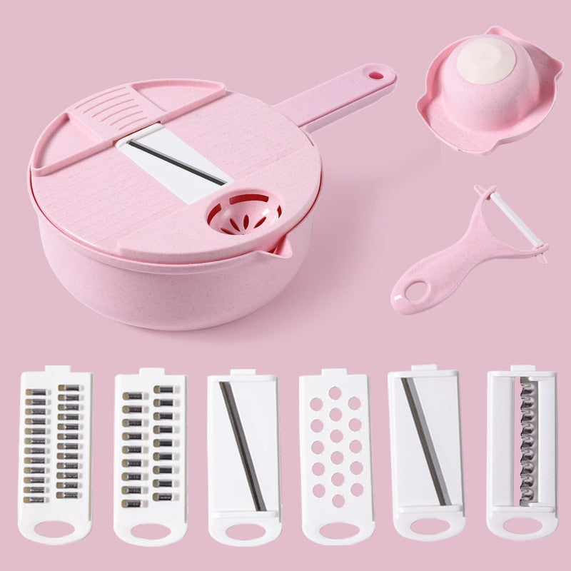 Vegetable Chopper Carrot Potato Manual Shredder Kitchen Cooking Vegetable Tools