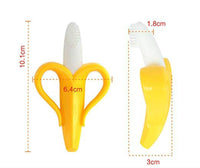 Thumbnail for Baby Banana Toothbrush Teether Toy - PeekWise