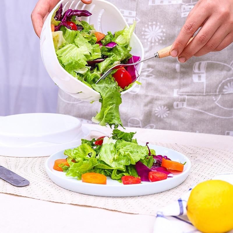 EasyCutter® Salad Slicer Bowl - PeekWise