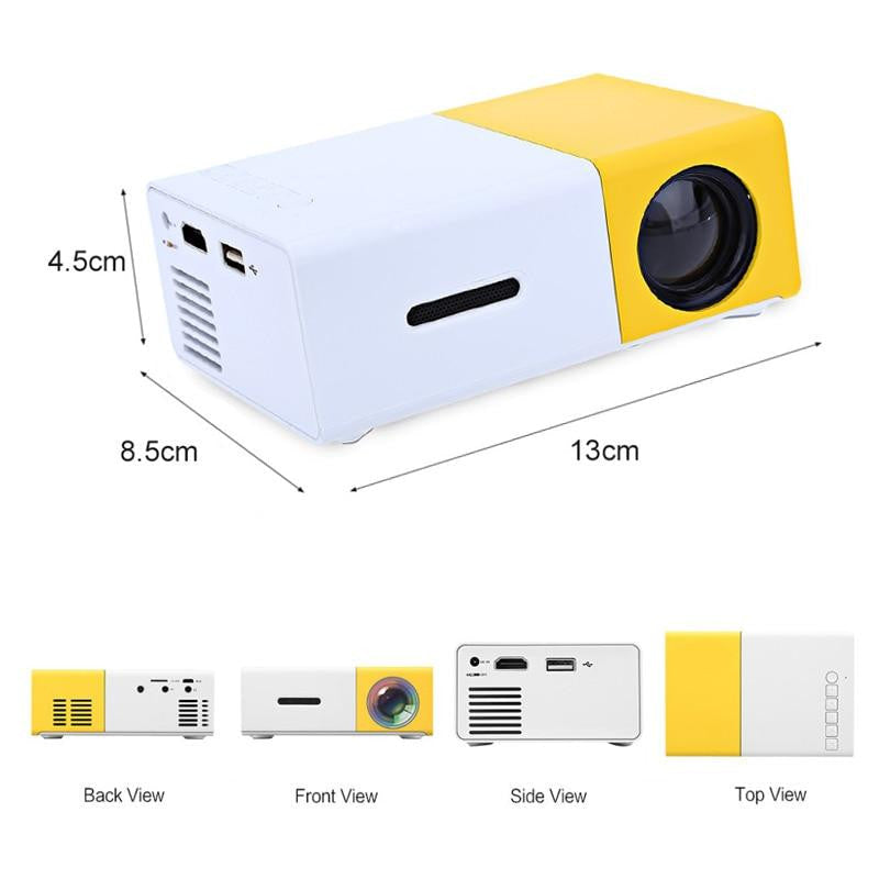 Mini LED Portable Projector - PeekWise