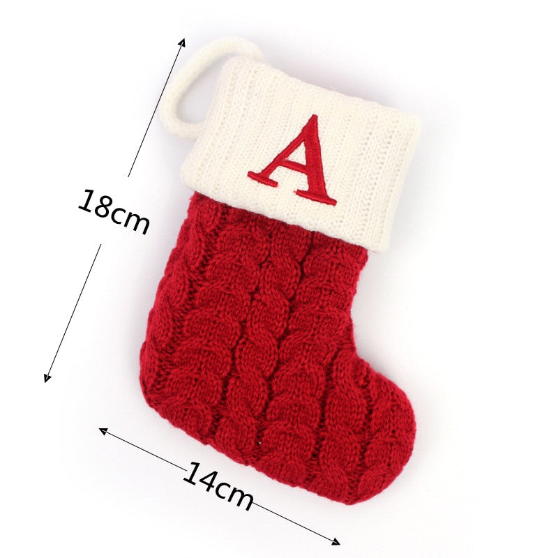 Christmas Socks Christmas Tree Ornaments Decor Christmas Gift New Year 2023