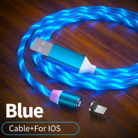 Thumbnail for Magnetic LED Flowing Charging Cable