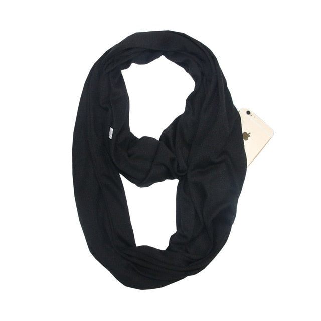 Infinity Pocket Scarf - PeekWise