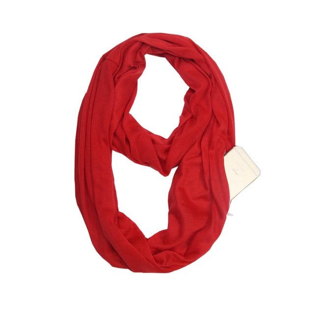 Infinity Pocket Scarf - PeekWise