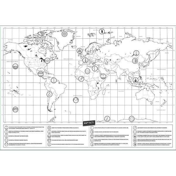 Scratch Off World Map (2 Sizes)