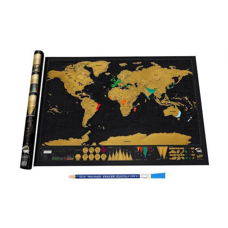 Scratch Off World Map (2 Sizes)