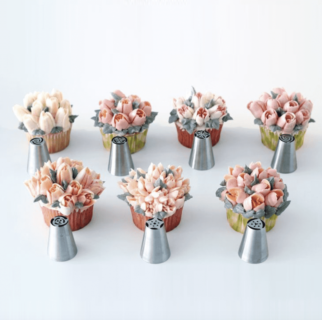 pc Set Flower Shape Icing Nozzles PeekWise