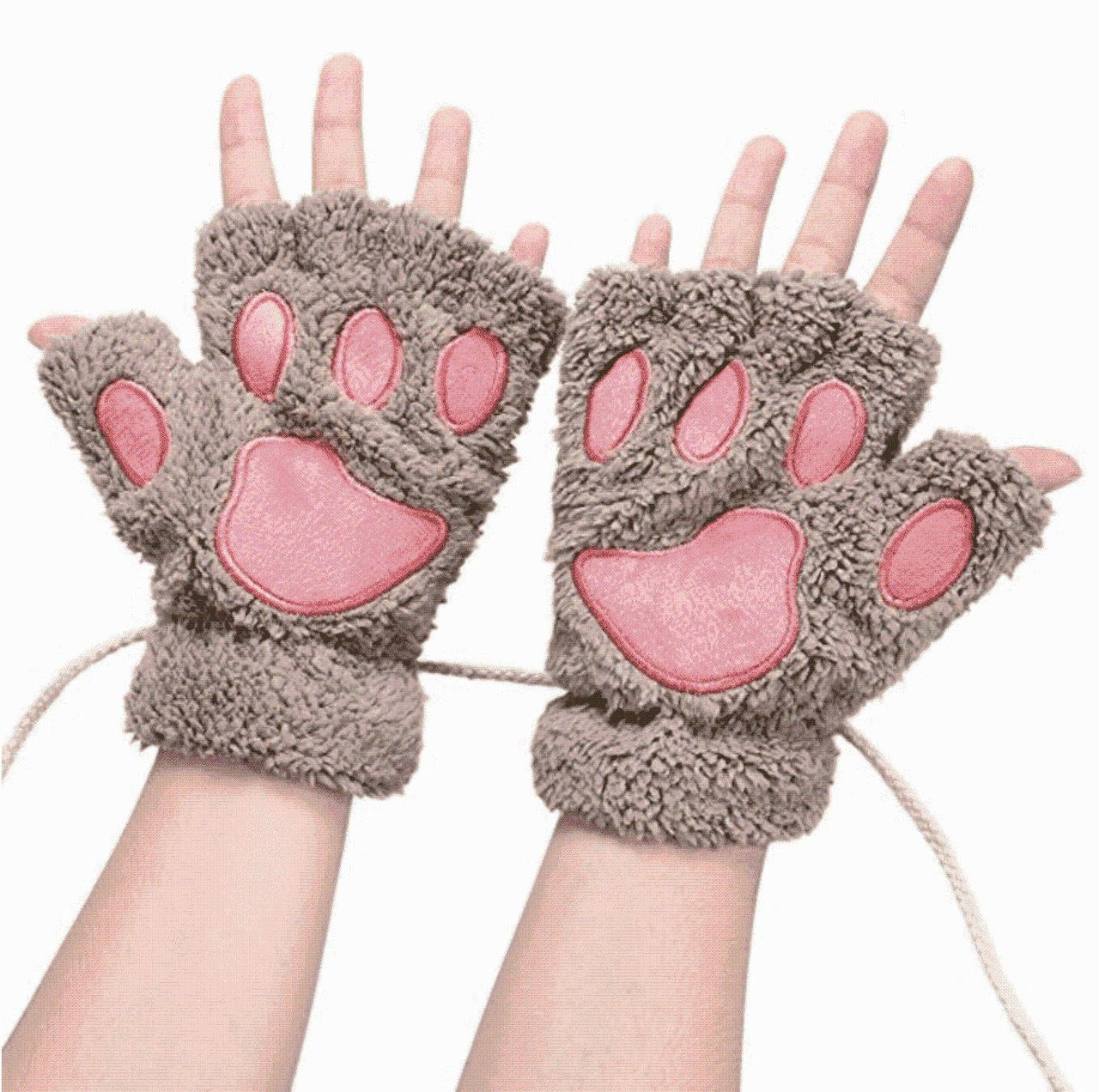 Cute Bear Paw Gloves PeekWise