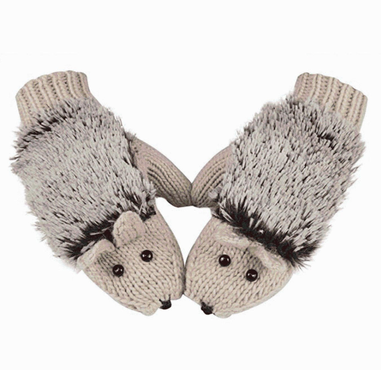 Cute Hedgehog Mittens PeekWise