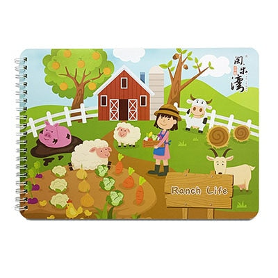 Montessori Busy Book For Kids