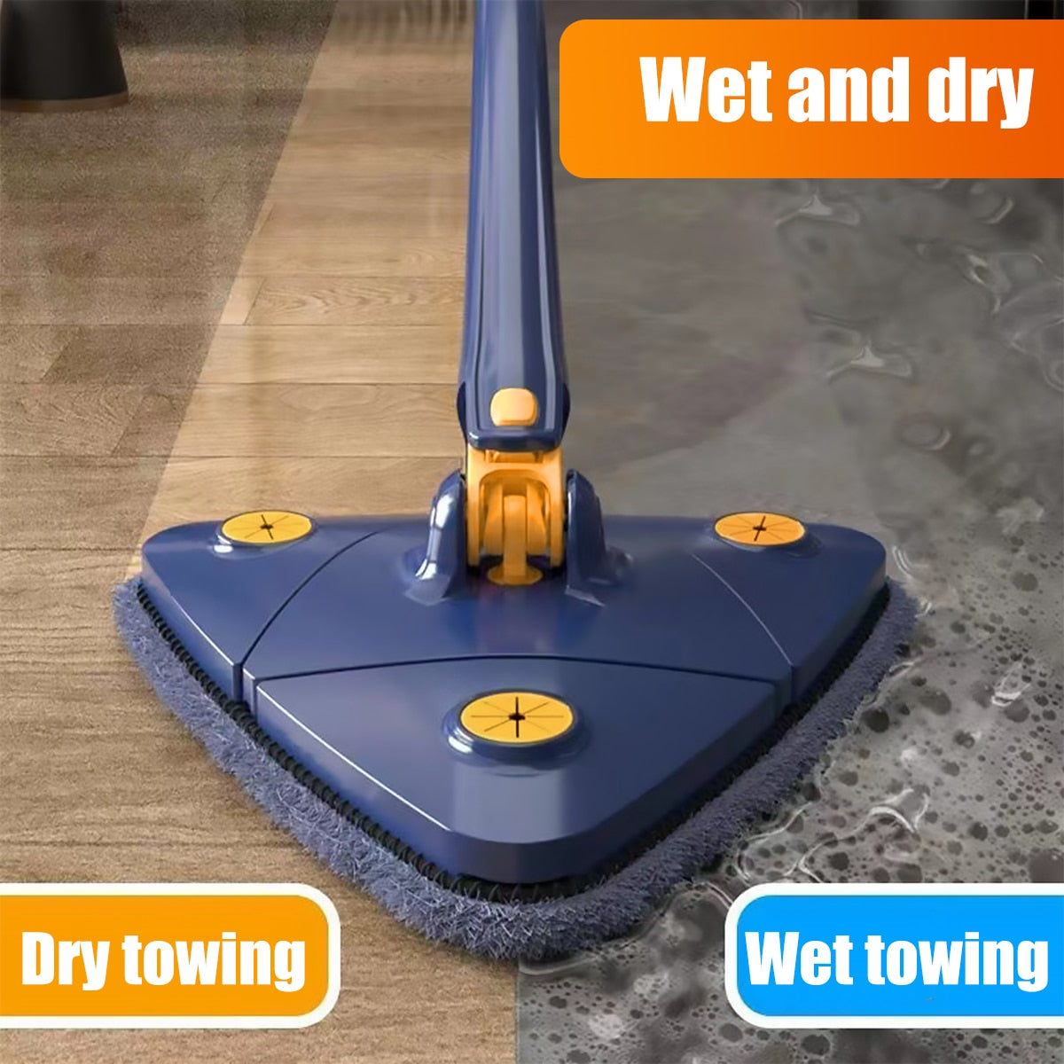Telescopic Triangle Mop 360°