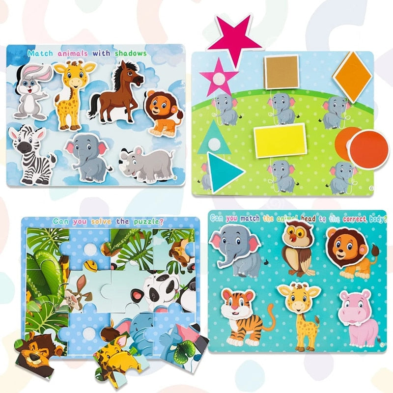 Montessori Busy Book For Kids