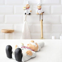 Thumbnail for Self-Adhesive Chef Plug Hook Holder (Set of 2)