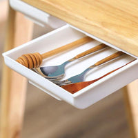 Thumbnail for Self Adhesive Under Desk Drawer Organizer